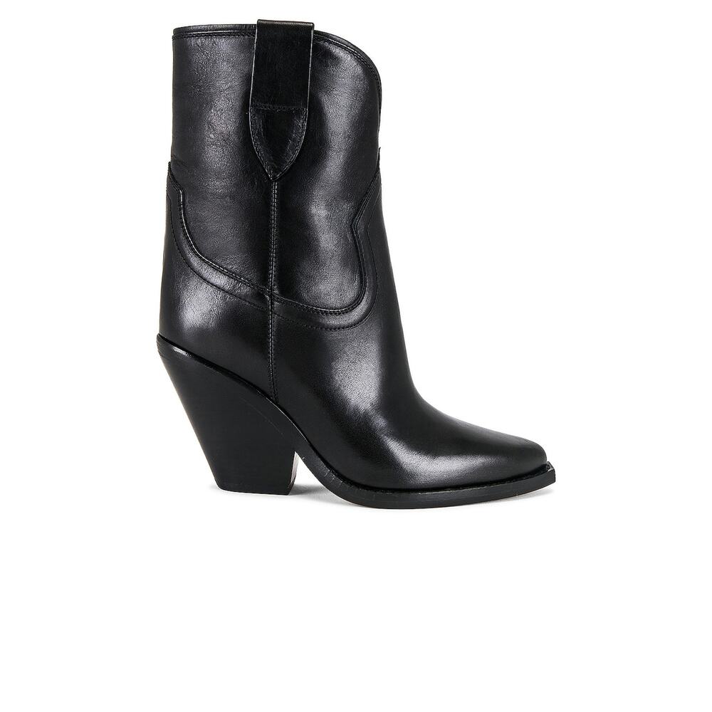 Isabel Marant Sleek Black Heeled Boots